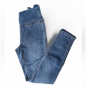 Black Tape_ High Rise Blue Jeans